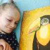 Mindennapi Motiváció – A festő kislány, akit izomsorvadása sem állíthat meg
